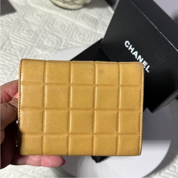 Chanel Tan Chocolate Bar wallet w/box & authenticity card. - Picture 3 of 15